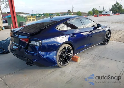 2025 Audi S5 Sportback Premium Tfsi Quattro Tiptronic из США, поврежденный, VIN WAUC4CF57SA009312